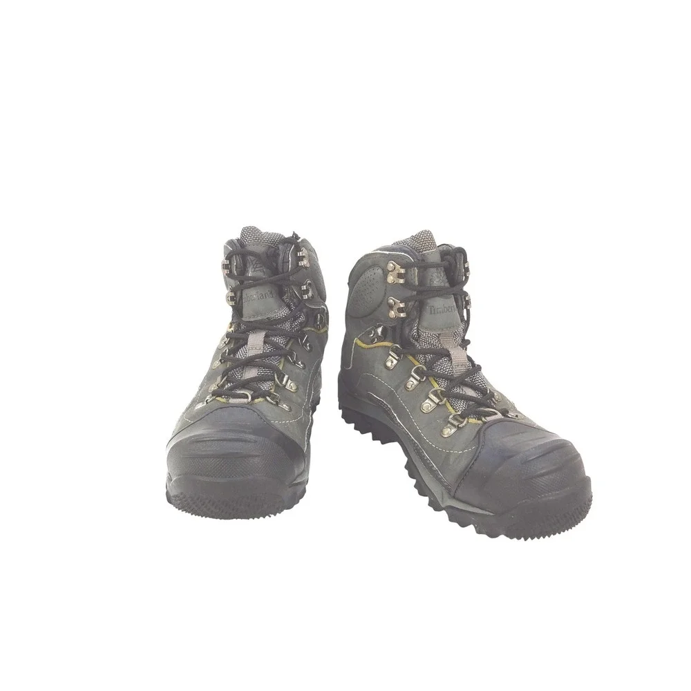 Timberland Pro Switchback Waterproof Hiking Boots Grey Black Size Men's 7 Wom 8